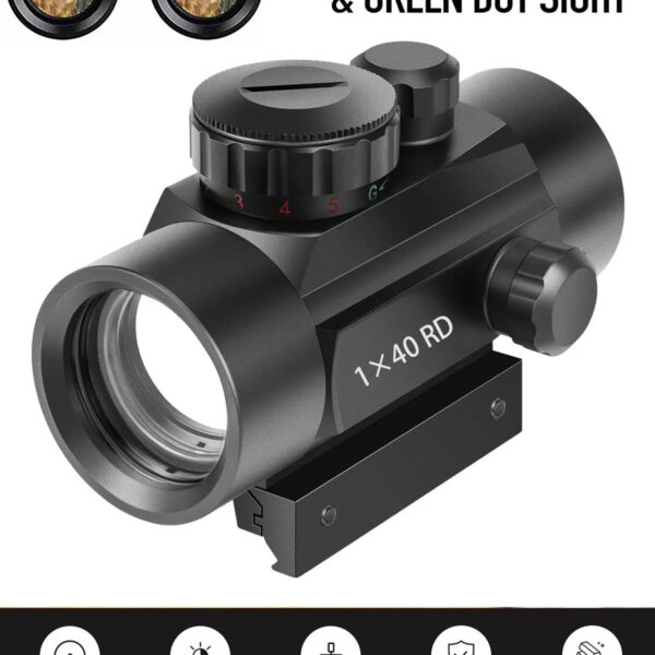 Tactical Red Dot Sight 1x40mm