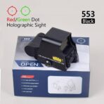 553 Style Holographic Reflex Sight with Red & Green Reticle - Image 3