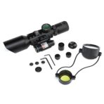 Tactical Rifle Scope| With Red Laser Sight - Image 3
