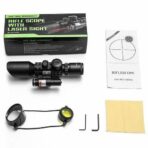 Tactical Rifle Scope| With Red Laser Sight