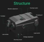 Pistol Mounted Laser + LED Flashlight Combo Unit - Image 3