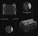 Pistol Mounted Laser + LED Flashlight Combo Unit - Image 7