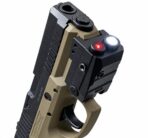 Pistol Mounted Laser + LED Flashlight Combo Unit