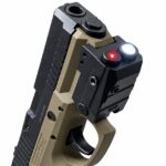 Pistol Mounted Laser + LED Flashlight Combo Unit