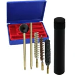Travel Pistol Cleaning Kit - Case with Bore Brush + Mop - Image 2