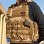 Tactical Military Style Vest Jacket & Plate Carrier - Image 2