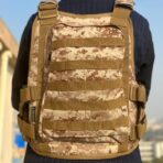 Tactical Military Style Vest Jacket & Plate Carrier - Image 3