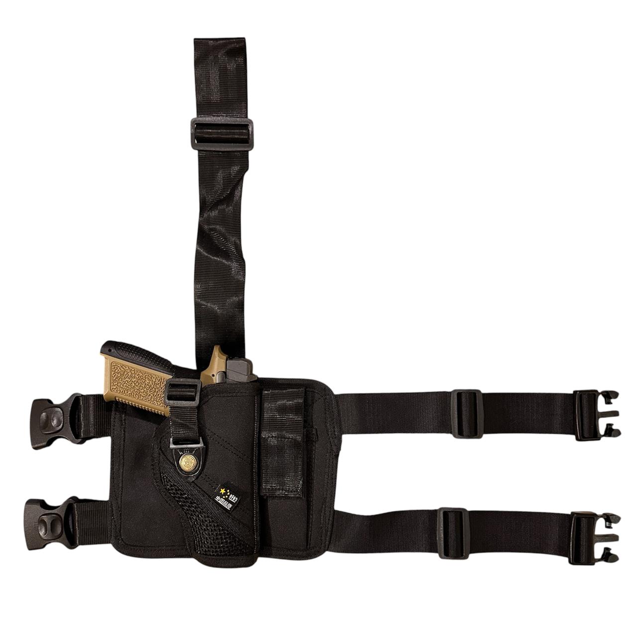 IMG-20260910-WA0002 Universal Drop High Quality Leg/Thigh Holster - Tactical Thigh Holster with Adjustable Straps and Mag Holder | Protect From Scratches | Holster | - Image 1