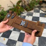 Tactical Universal Belly Belt with Holster - Concealment Waist Belt for License and 2 Magazines - Image 3