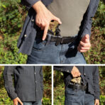 Gun&Flower Kydex and Nylon Hybrid Universal IWB Holster suit for Red Dot - Image 4