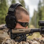 Walker's Razor Slim Electronic Earmuff - Tactical Hearing Protection with Sound Activated Compression Walker Razor Shooting Ear Muffs - Image 3